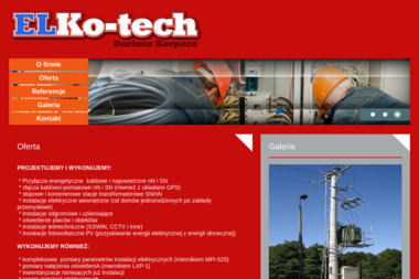 Elko Tech Dariusz Korpacz - Instalacje Elektryczne Choroszcz