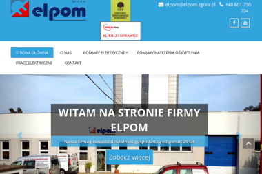 Elpom Sp. z o.o. Pomiary elektryczne, badanie elektroizolacyjnego sprzętu ochronnego - Przegląd Instalacji Elektrycznej Zielona Góra