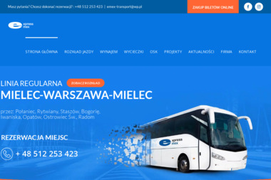 Firma Usługowo Handlowa Emex Bernadetta Wojdon - Transport Autokarowy Mielec