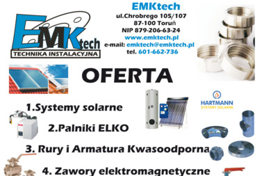 Emktech Ewa Król - Montaż Wanny Grębocin
