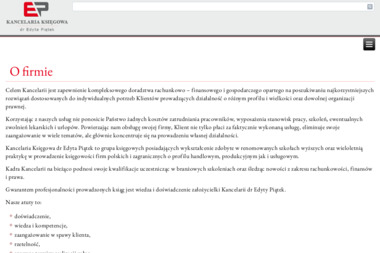 Kancelaria Księgowa dr Edyta Piątek - Sprawozdania Finansowe Kielce