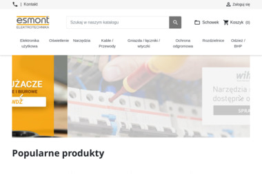 Esmont. Elektrotechnika, hurtownia elektryczna, automatyka - Instalacje Domowe Brzeg Dolny