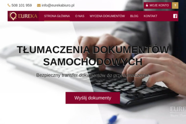 Biuro tłumaczeń Eureka - Tłumaczenie Angielsko Polskie Dąbrowa Górnicza