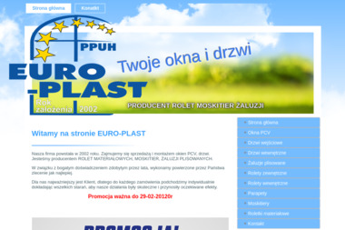 PPHU Euro Plast Ewa Wysocka - Drzwi Klasyczne Płomiany
