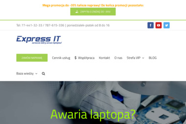 Express IT Profesjonalny Serwis Komputerowy - Serwis Laptopów Brzeg