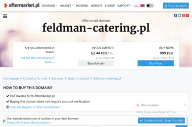 Feldman-Restaurants - Catering Bezglutenowy Kluczbork