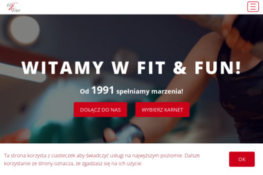 Fit & Fun. Fitness klub, zajęcia sportowe - Zajęcia Jogi Warszawa