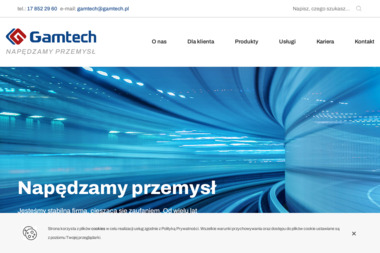 Przedsiębiorstwo Technicznej Obsługi Przemysłu Gamtech. Silniki, uszczelnienia techniczne - Czyszczenie Rur Rzeszów