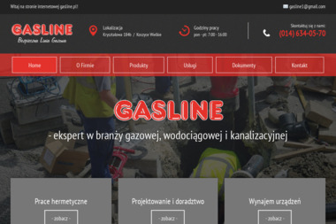Firma Handlowo-Produkcyjno-Usługowa Gasline. Gaz, zgrzewarka - Spawacze Koszyce Wielkie