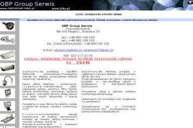 Gbp Group Serwis Budniak Przemysław - Strona Internetowa Stawiska