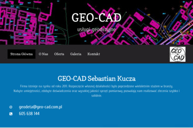 Geo-Cad. Usługi geodezyjne - Geodezja Łężyca