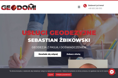 Biuro Usług Geodezyjno-Kartograficznych Geo-Domi Sebastian Żbikowski - Geodeta Koteże