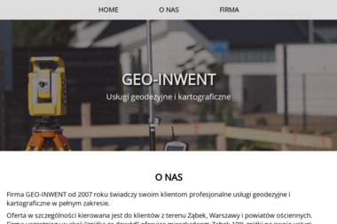 Geo-Inwent. Jarosław Szczepocki - Ewidencja Gruntów Ząbki