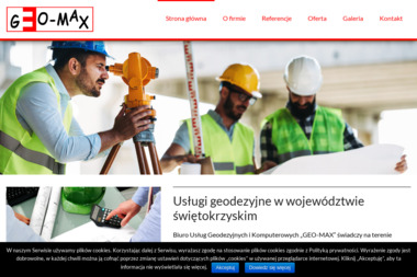 Biuro Usług Geodezyjnych i Komputerowych Geo Max Foltyn Mariusz - Ewidencja Gruntów Kielce
