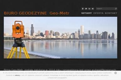 Geo - Metr Usługi Geodezyjne Łukasz Lendzion. Pomiary, Mapy - Usługi Geodezyjne Łuków