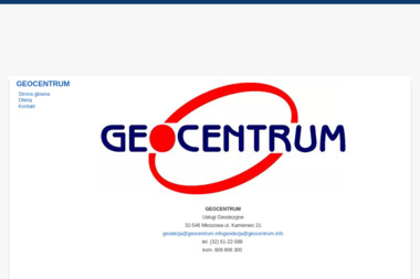 Geocentrum - Firma Geodezyjna Młoszowa