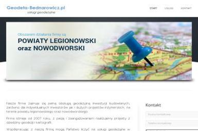 Geodeta Sławomir Bednarowicz - Geodezja Legionowo