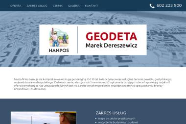 Firma Geodezyjna Hanpos-Marek Dereszewicz - Geodeta Gostyń