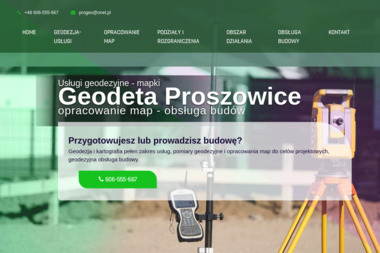 Pro-Geo Usługi Geodezyjne Andrzej Wilk. Geodezja, geodeta - Geodezja Proszowice
