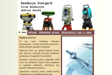 Firma Geodezyjna Andrzej Geszke - Geodeta Stargard