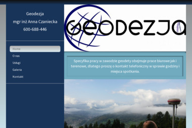 Geodezja Mgr Inż Anna Czaniecka - Geodeta Rycerka Górna