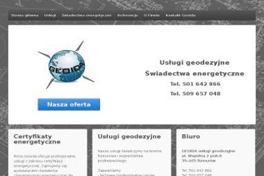 Geoida Usługi Geodezyjne - Geodezja Rzeszów