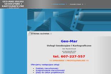 Geo-Mar Usługi Geodezyjne i Kartograficzne Marcin Drozd - Geodeta Ropczyce