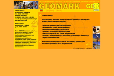 Geomark Przedsiębiorstwo Usług Godezyjno Kartograficznych Wybraniec Marek - Geodeta Gliwice