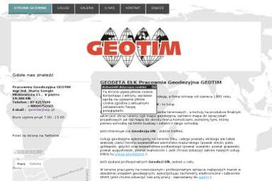 GEOTIM Maria Songin - Geodeta Ełk