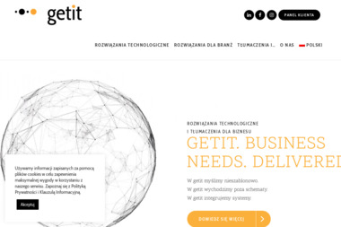 GET IT Sp. z o.o. - Projektowanie Stron Warszawa