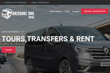 Usługi Tranportowe Gafi. Transport osób, przejazdy do niemiec - Przewóz Osób Do Niemiec Łopuszno