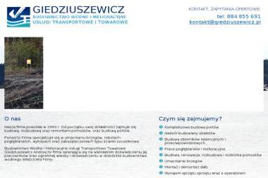 Budownictwo Wodne i Melioracyjne, Usługi Transportowe i Towarowe - Murarz Kożuchy Wielkie