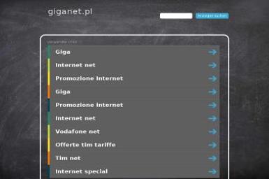 Giganet. Strony internetowe, pozycjonowanie - Strona www Siemianowice Śląskie