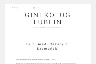 Dr Cezary Szymański, ginekolog - Sprzedaż Domów Lublin
