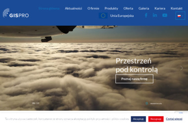 Gispro Sp. z o.o. Ortofotomapa, skaning laserowy, lidar - Usługi Geodezyjne Szczecin