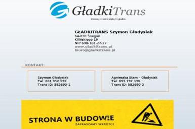 Gładkitrans Szymon Gładysiak - Transport busem Śmigiel