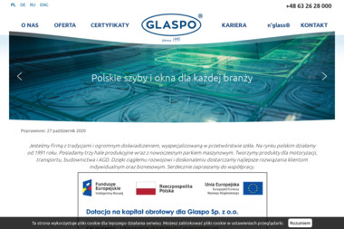 Glaspo-Płońsk Sp. z o.o. - Usługi Szklarskie Płońsk