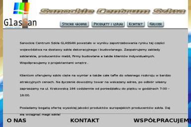 Glassan Sanockie Centrum Szkła - Wyposażenie wnętrz Sanok