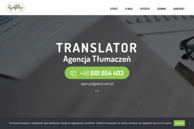 Agencja Usług Językowych Translator - Tłumaczenie Angielsko Polskie Rzeszów