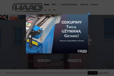 PHU Haad exp.imp Porada Adam - Leasing Maszyn i Urządzeń Gdańsk