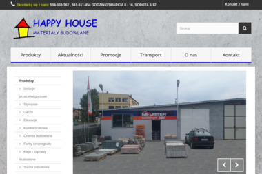 PPHU Happy House s.c. Materiały budowlane, farby - Hurtownia Materiałów Budowlanych Jelenia Góra