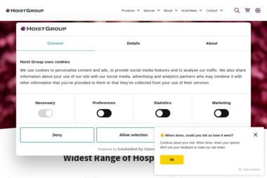 Nordic Team Hoist Technology. Telewizory dla hoteli, telewizja hotelowa - Leasing Warszawa