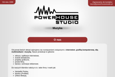 Hollywood WWW Studio - Andrzej Potęga. Strony www, grafika - Obsługa Stron Internetowych Ząbki