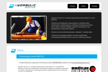 Hydraulic Service S.C. Kowalczyk Gemborys Nowak - Hydraulik Biesiekierz