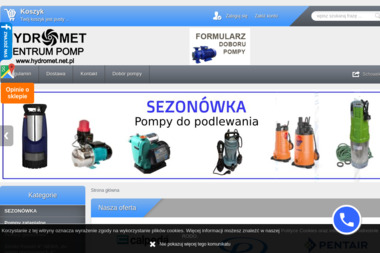 Hydromet - centrum pomp - Hydraulik Bielsko-Biała