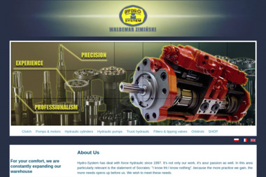 Hydro-System. Pompy hydrauliczne, hydraulika samochodowa, siłowniki - Pogotowie Hydrauliczne Oryszew-Osada