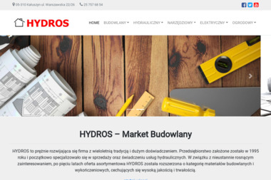 Hydros Market Budowlany Zdzisław Truszko Dariusz Truszko S.C. - Hurtownia Budowlana Kałuszyn