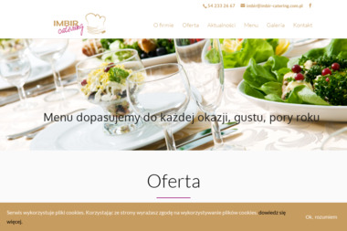 Imbir Catering - Catering Na Komunię Włocławek