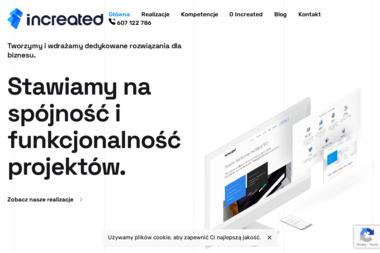 Increated Agencja Kreatywna - Projektowanie Stron www Wrocław
