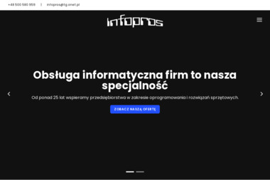 Infopros. Infopros, serwis novitus, serwis posnet - Firma Informatyczna Leżajsk